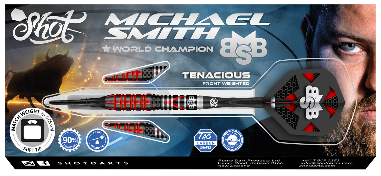 Shot! Michael Smith Tenacious Soft Tip