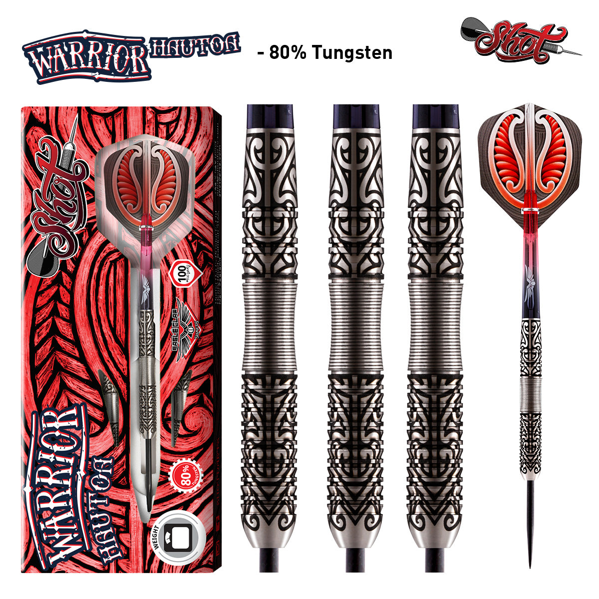 Shot! Warrior Hautoa Steel Tip 80%