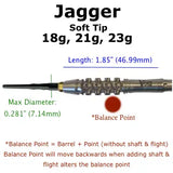 Voks Spring Loaded Soft Tip Jagger 21g