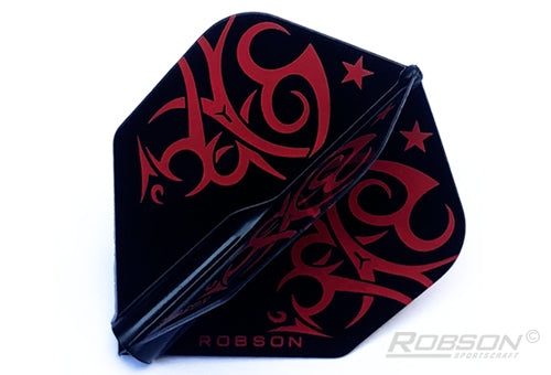 Robson Plus Flight Tribe Dart Flights - Standard Red